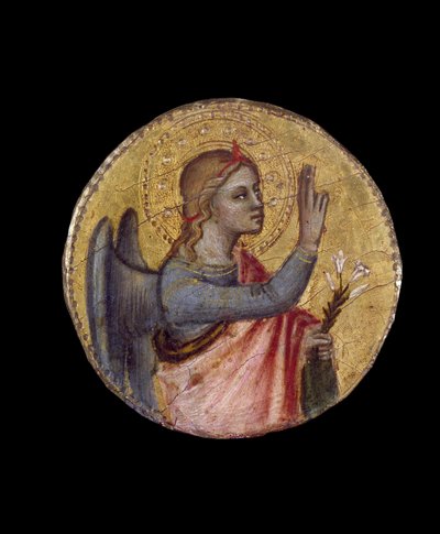 The Angel Annunciant, 14th century by Andrea di Cione Orcagna